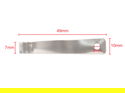 Spring Clips Scroll End 49mm Nickel Plated 1000 pack