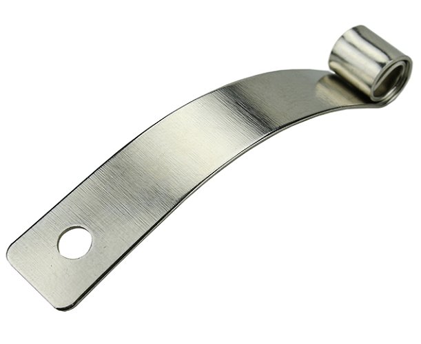 Spring Clips Scroll End 49mm Nickel Plated 1000 pack