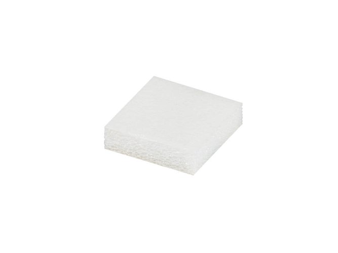 White Foam Bumpers 11mm Square pack 1000