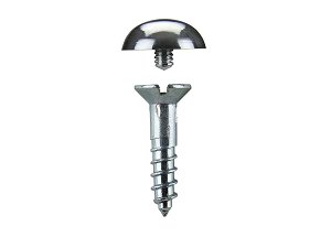 Mirror Screws Dome 19mm x 4.2mm pack 20