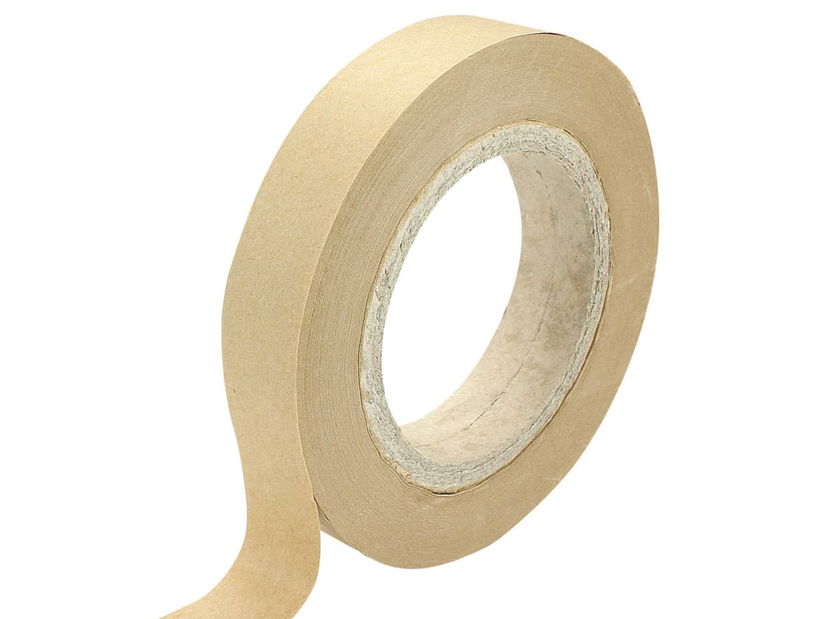 Adhesive gum outlet tape