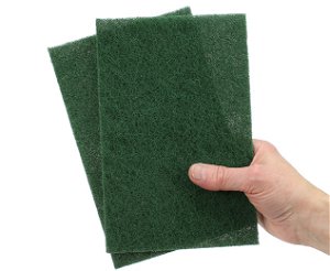 Plastic Abrasive Pad Green Coarse 2 pads