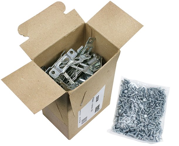 Slotted Plates for T Screws pack 200