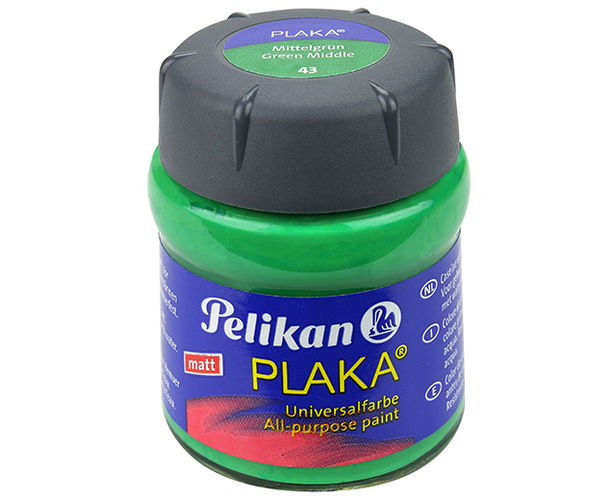 Pelikan Plaka Paint Medium Green 50ml Jar