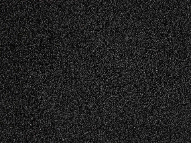 Brushed Nylon Loop Cloth Black 1370mm x 1m