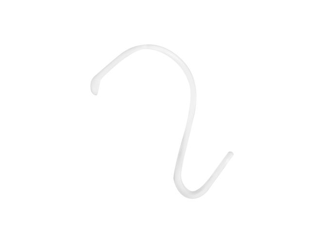 Picture Rail Hook 38mm x 34mm White 10 pack