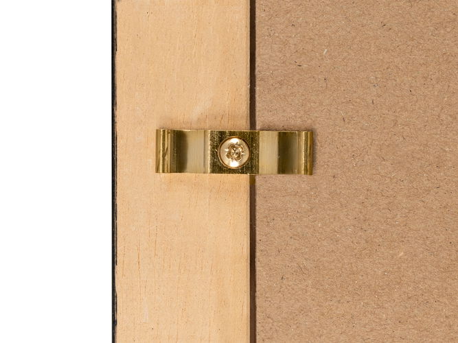 Turn Button Frame Fastener 38mm Brass 20 pack