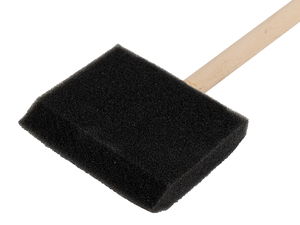 Foam Brush 75mm pack of 2