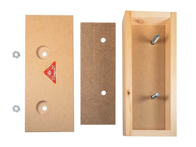 Wooden Safety Blade Box