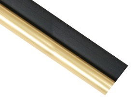 Clip On C Slips Satin Brass 20 Lengths