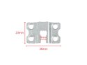 Alfamacchine 4 Hole Picture Plate pack 1000