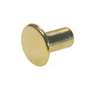 Self-Piercing Rivets Brass Plated 2mm Board 1000 Pieces