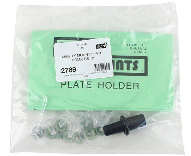 Mighty Mounts Plate Holders Pack of 12