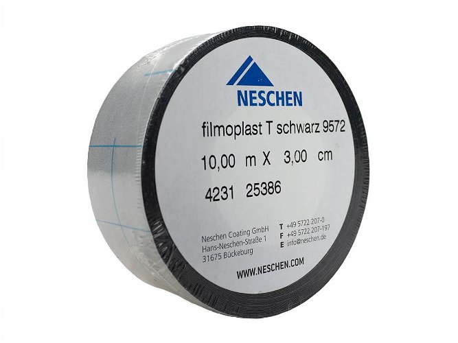 Neschen Filmoplast T Self Adhesive Cloth Tape Black 31mm x 10m