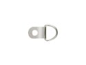 Small 1 Hole D Ring Nickel Plated 500 pack