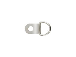 Small 1 Hole D Ring Nickel Plated 1000 pack