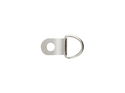 Small 1 Hole D Ring Nickel Plated 1000 pack