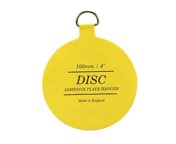 Disc Plate Hangers 100mm diameter pack 50