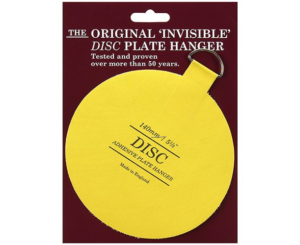 disc plate hanger in packaging