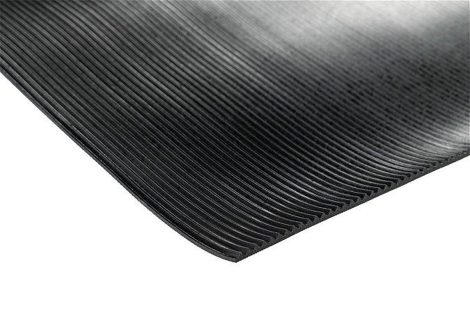 Ribbed Rubber Mat 3mm 915mm x 1m