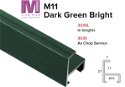 M11 Dark Green Bright Length   