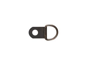 Small 1 Hole D Ring Bronze Plated 100 pack