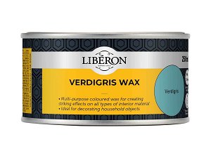 Liberon Verdigris Green Wax 250ml