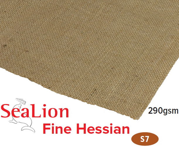 SeaLion S07 Fine Textured Hessian 1370mm x 1m