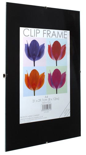 Clip Frame 210mm x 297mm glass