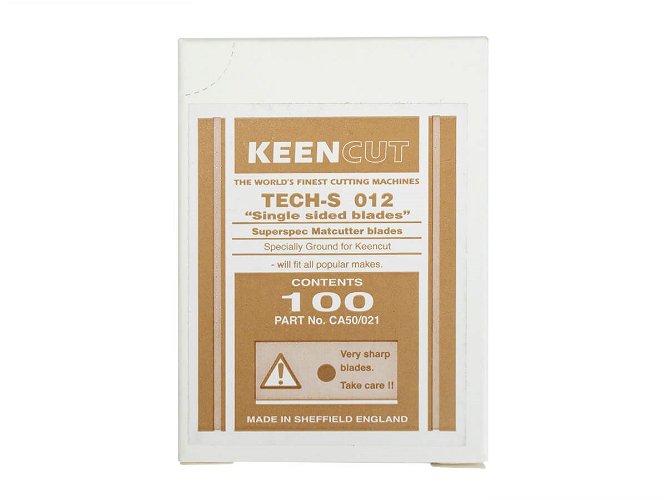 Keencut Tech S Blades for Thicker Board 0.012” pack 100