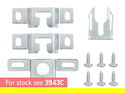 SpringLOCK Top Slot Hanging Bracket 10 Frame Hang Kits