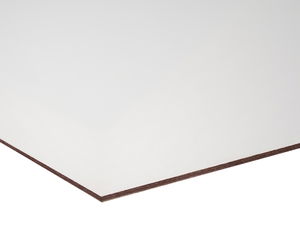 White Liner Display Board 2mm 1040mm x 790mm 1 sheet