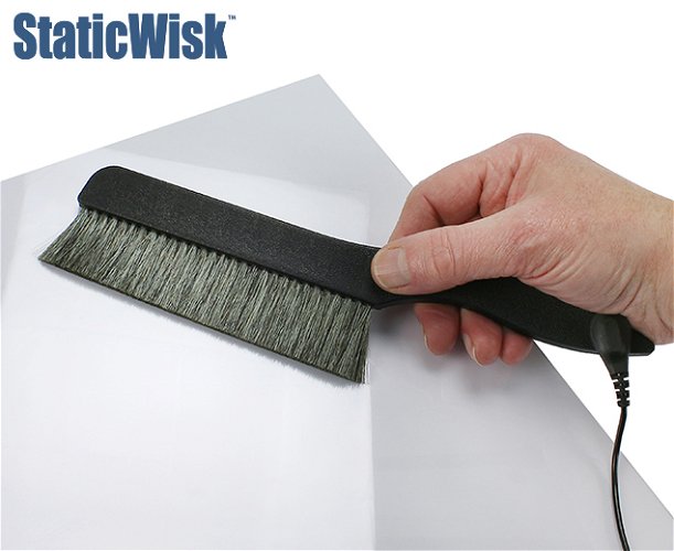 StaticWisk Anti static Brush 140mm with grounding wire