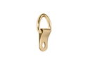 Classic 1 Hole D Ring Brass Plated 100 pack