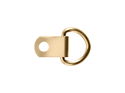 Classic 1 Hole D Ring Brass Plated 1000 pack