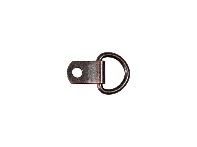 Classic 1 Hole D Ring Bronze Plated 100 pack