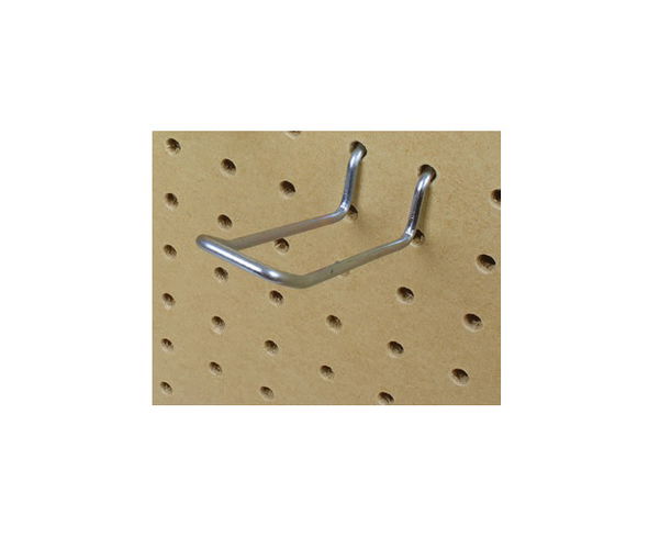 Pegboard Hook Looped 100mm Pack of 10