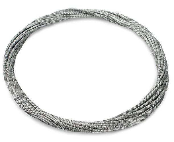 Steel Cable Silver 1.5mm 4m coil  