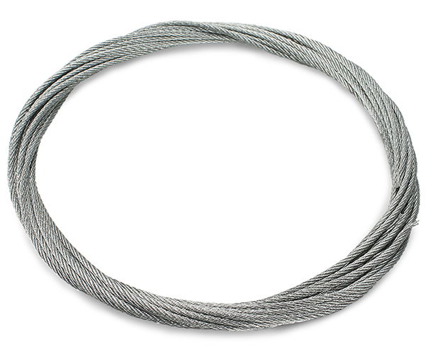 Steel Cable Silver 1.5mm 4m coil