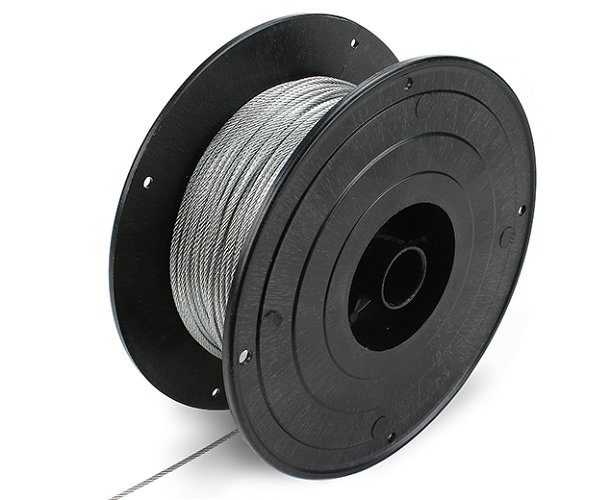 Steel Cable Silver 1.5mm 100m reel
