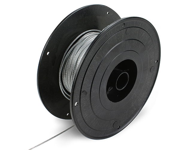 Steel Cable Silver 1.5mm 50m reel