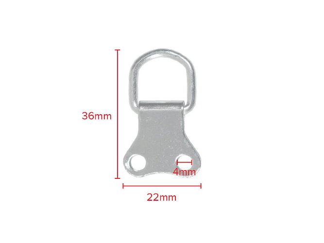 Double D Ring Zinc Plated pack 500
