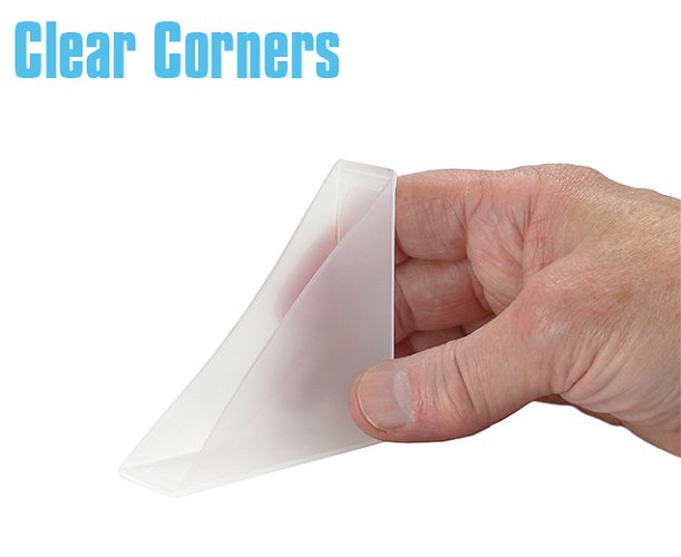 Corner Protectors Clear Plastic 20mm Box 960