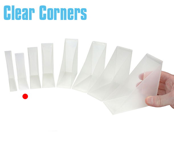 Corner Protectors Clear Plastic 20mm Box 960