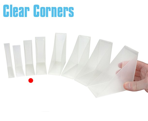 Corner Protectors Clear Plastic 25mm Box 600