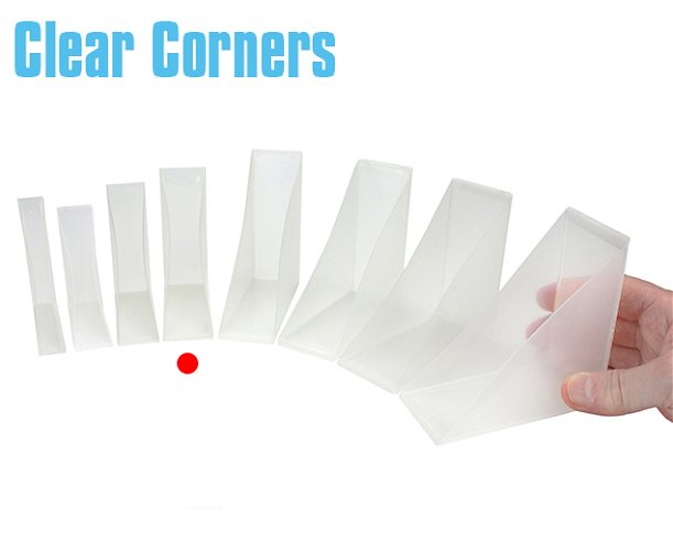 Corner Protectors Clear Plastic 30mm Box 400