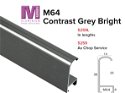 M64 Contrast Grey Bright Length