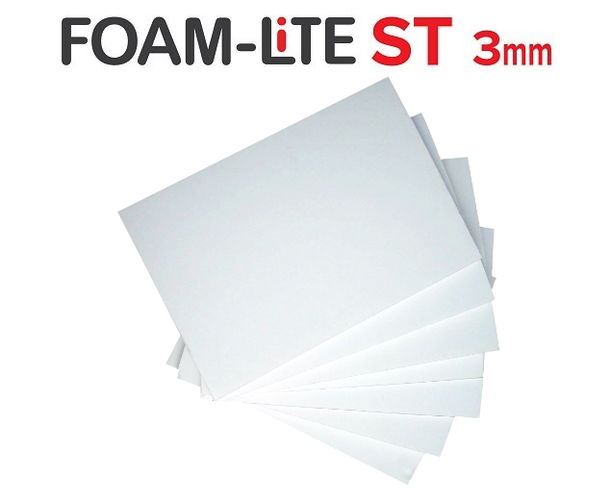 FOAM LiTE ST 3mm 762mm x 508mm 40 sheets