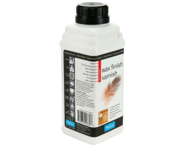 Polyvine Wax Finish Varnish Clear 500ml