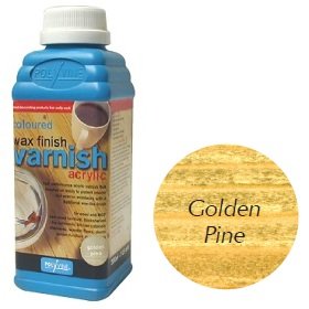 Polyvine Wax Finish Varnish Golden Pine 500ml